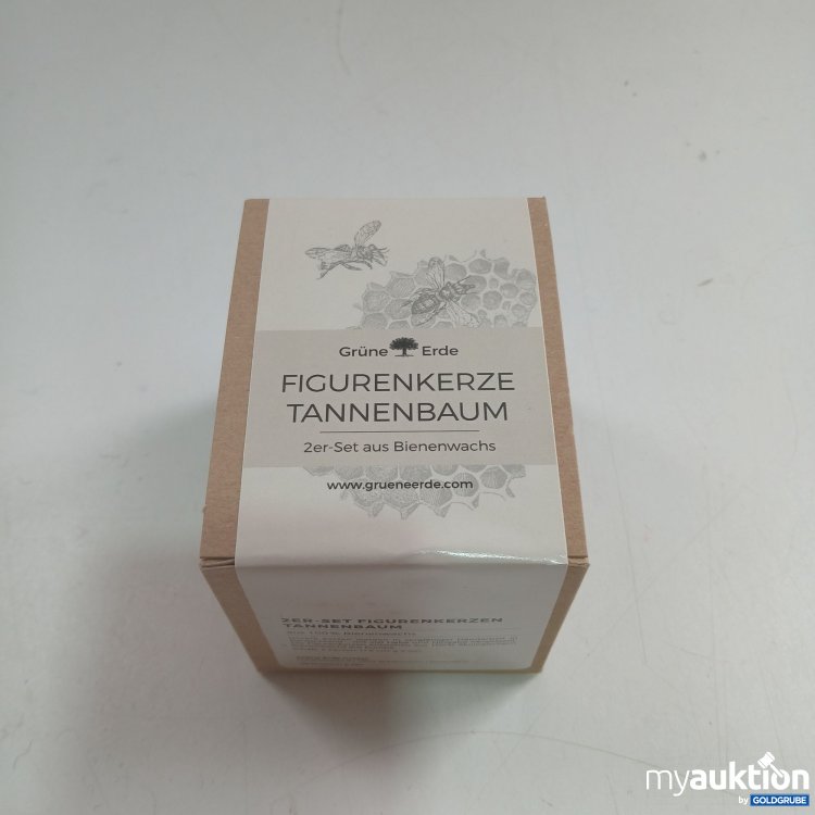 Artikel Nr. 815143 Artikel Nr. 815143: GrüneErde Figurenkerze Tannenbaum 2 Stück