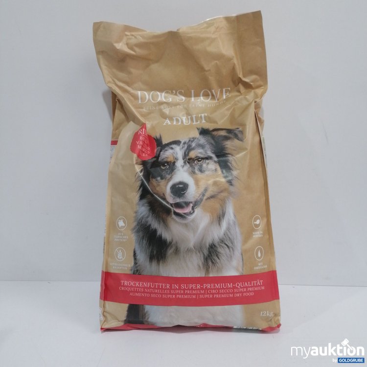 Artikel Nr. 856143: Dog's Love Rind Trockenfutter 12kg