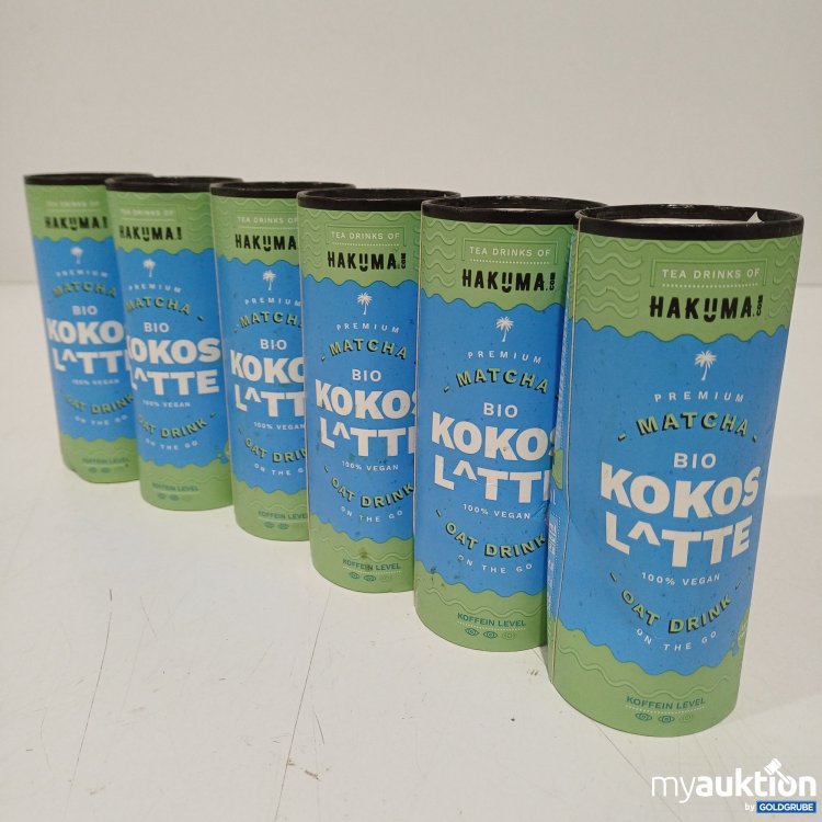 Artikel Nr. 886143 Artikel Nr. 886143: Hakuma Matcha Kokos Latte 6x235ml