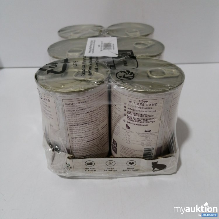 Artikel Nr. 950143: Premium Pet Wildes Land Kaninchen & Huhn 6x400g