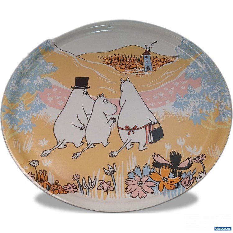 Artikel Nr. 959143: MOOMIN ARABIA Tray Tarjotin 35cm  Family Time 