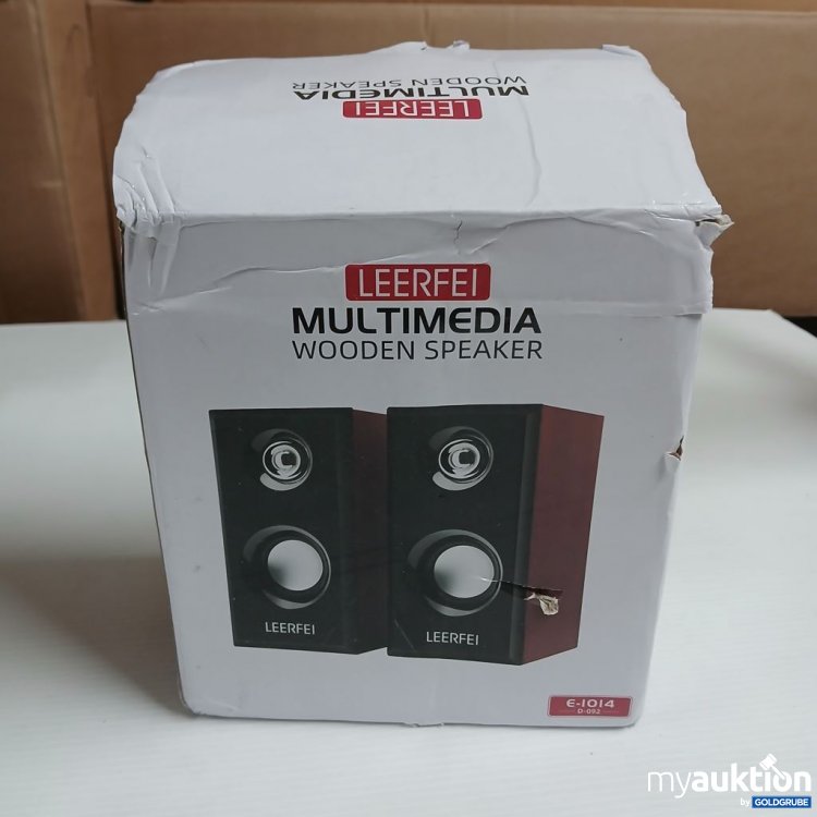 Artikel Nr. 978143 Artikel Nr. 978143: LEERFEI MULTIMEDIA WOODEN SPEAKER