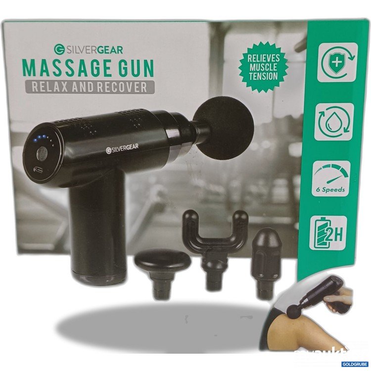 Artikel Nr. 983143: Silvergear Massagepistole Entspannung und Erholung