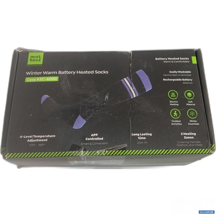 Artikel Nr. 985143 Artikel Nr. 985143: Mint Houz Winter Warm Battery Heated Socks Cozy KEC-6000