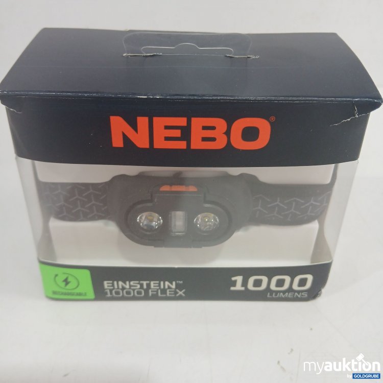 Artikel Nr. 446144: Nebo Einstein 1000 Flex Stirnlampe