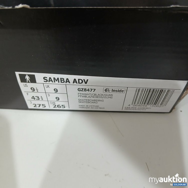 Artikel Nr. 464144: Adidas Samba ADV Schuhe Größe 43 1/3