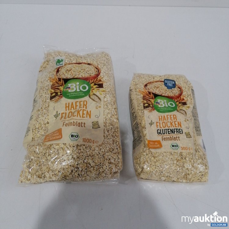 Artikel Nr. 855144: DM Bio Haferflocken Feinblatt 1000g und 500g