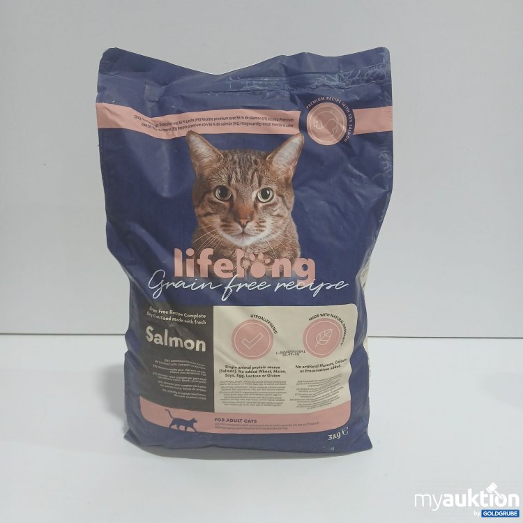 Artikel Nr. 868144: Lifelong Salmon Katzenfutter 3kg