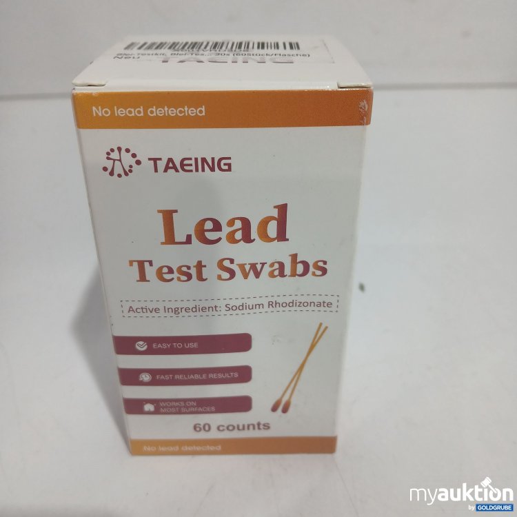 Artikel Nr. 894144: Taeing Lead Test Swabs 60counts 