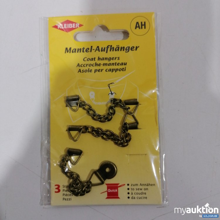 Artikel Nr. 898144: Kleiber Mantel-Aufhänger 3Stk