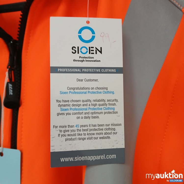 Artikel Nr. 908144: Sioen Jacke