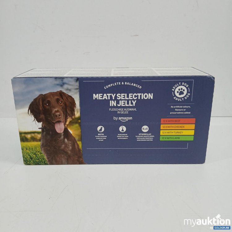 Artikel Nr. 967144: by Amazon Alleinfuttermittel Fleischige Auswahl in Gelee 48x100g 