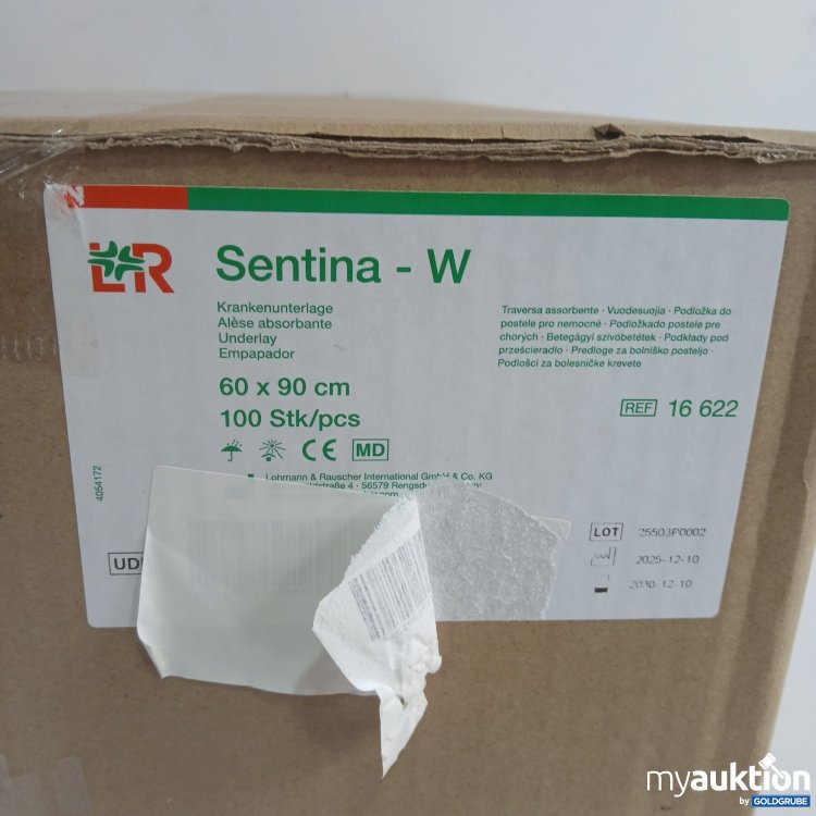 Artikel Nr. 970144: LR Sentina-W Krankenunterlage 60x90cm 100Stk