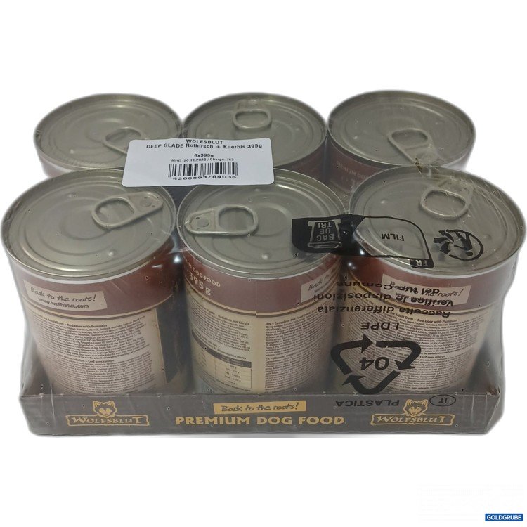 Artikel Nr. 980144: Wolfsblut Deep Glade Rothirsch + Kürbis 6×395g