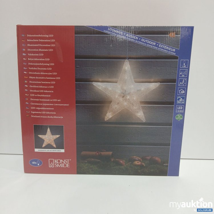 Artikel Nr. 361145 Artikel Nr. 361145: Konstsmide Beleuchtete Dekoration LED 40x40cm