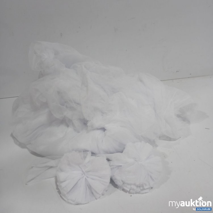 Artikel Nr. 442145: Alavya Betthimmel XL Pompom weiß 1200x200cm 