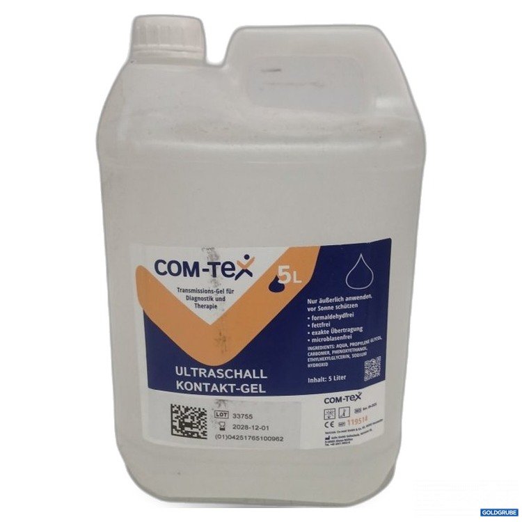 Artikel Nr. 467145 Artikel Nr. 467145: COM-TEX Ultraschall Kontakt-Gel 5 l