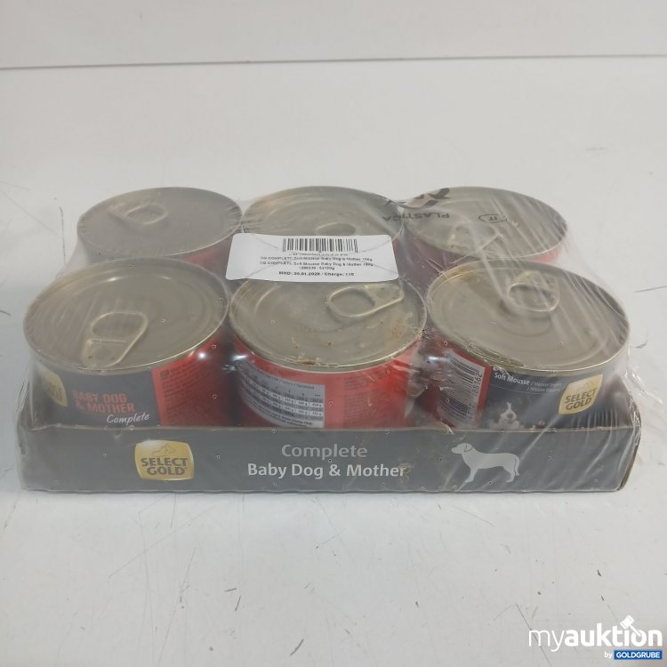 Artikel Nr. 471145: Select Gold Baby Dog & Mother Complete soft Mousse 6x180g