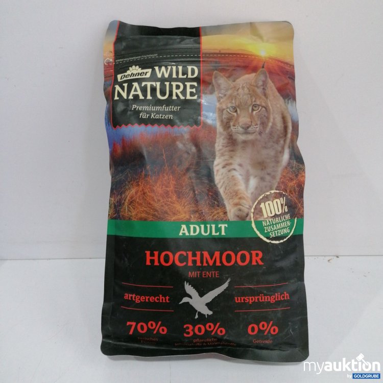 Artikel Nr. 840145 Artikel Nr. 840145: Wild Nature Katzenfutter Adult Hochmoor 1.5kg