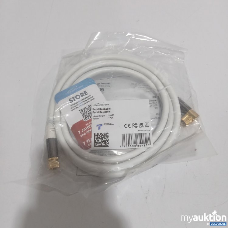 Artikel Nr. 877145: KabelDirekt Satellitenkabel 2m