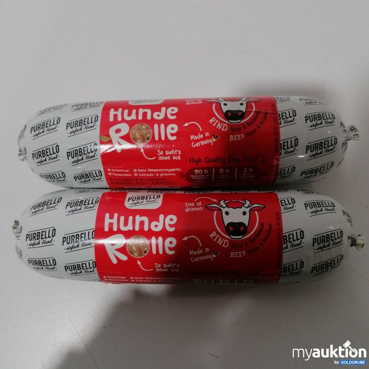 Artikel Nr. 950145: Purbello Hunderolle Rind 2x800g