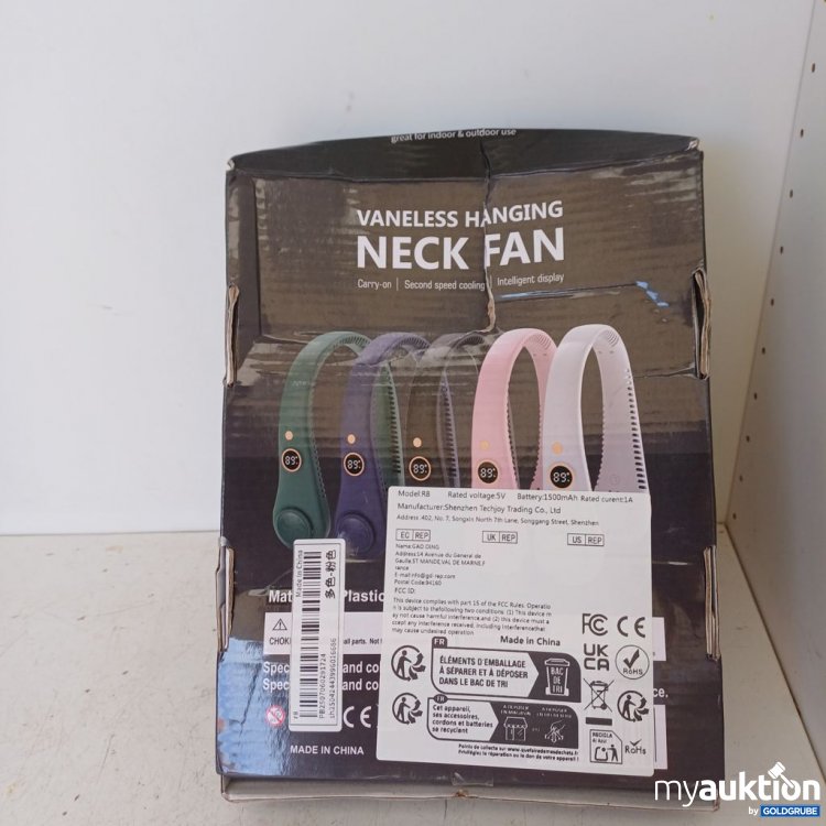 Artikel Nr. 969145 Artikel Nr. 969145: Vaneless Hanging Neck Fan R8 5V