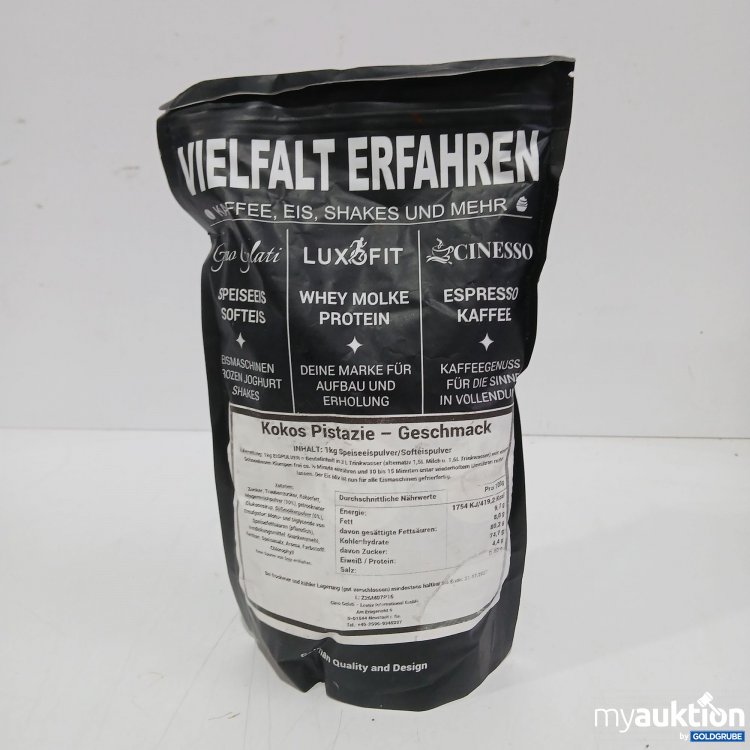 Artikel Nr. 461146 Artikel Nr. 461146: Vielfalt erfahren Kokos Pistazie Geschmack Speisepulver 1kg