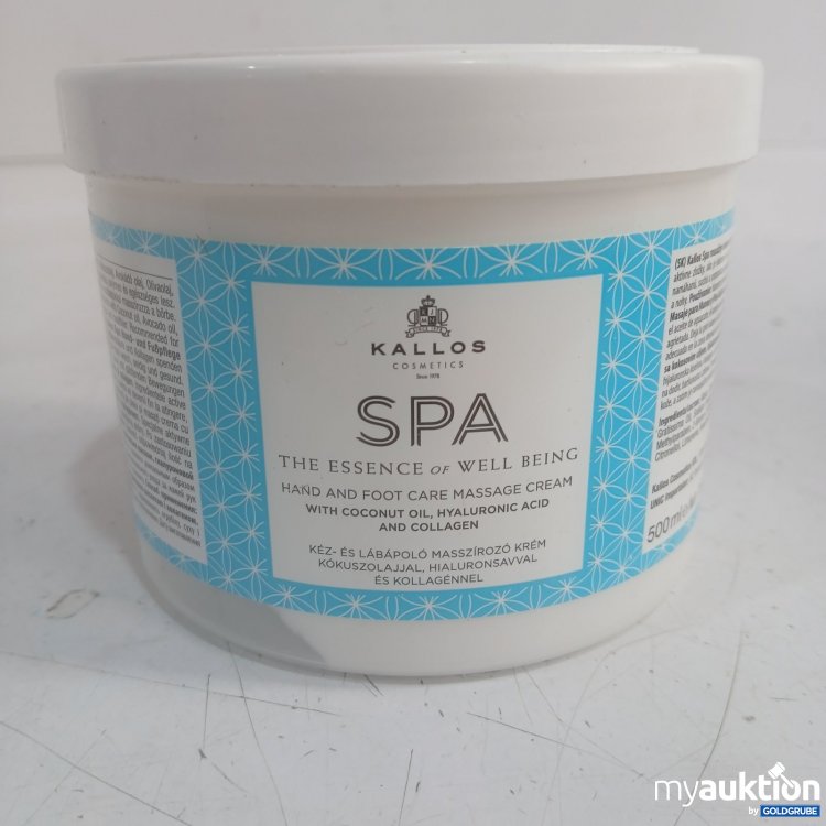 Artikel Nr. 462146: Kallos SPA Hand and Foot Care Massage Cream 500 ml