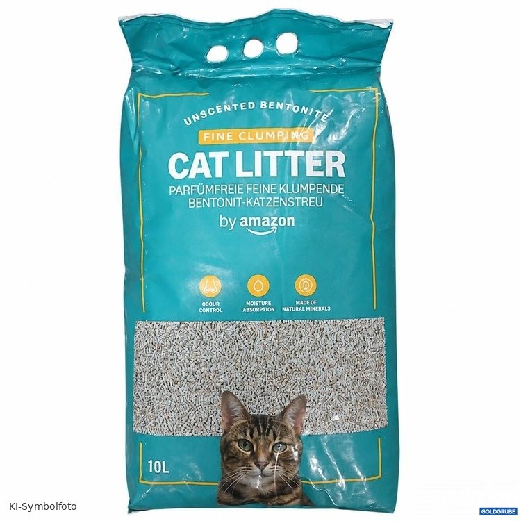 Artikel Nr. 478146 Artikel Nr. 478146: Amazon Cat Litter 10 l parfümfreie feine klumpende Bentonit-Katzenstreu