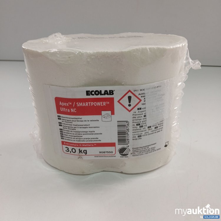 Artikel Nr. 520146 Artikel Nr. 520146: Ecolab Apex Smartpower Ultra NC Maschinenspülmittel 3kg 9087550