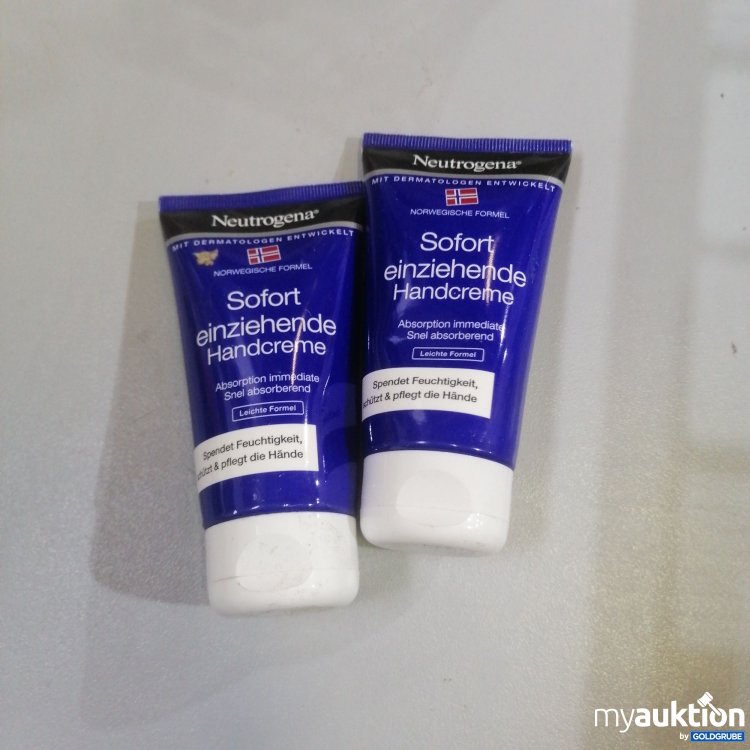 Artikel Nr. 772146 Artikel Nr. 772146: Neutrogena Sofort Einziehende Handcreme 2x75ml