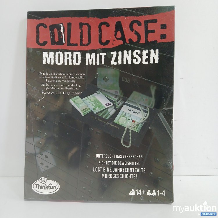 Artikel Nr. 822146 Artikel Nr. 822146: Thankfun Cold Case Mord mit Zinsen Spiel