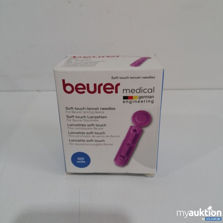 Artikel Nr. 850146 Artikel Nr. 850146: Beurer Soft touch Lanzetten
