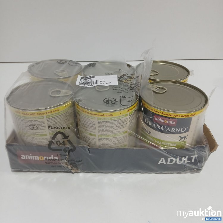 Artikel Nr. 868146: Animonda Gran Carno Hundefutter 6x800g 