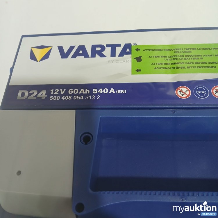 Artikel Nr. 876146 Artikel Nr. 876146: Varta Blue Dynamic D24 12V 60Ah 540A
