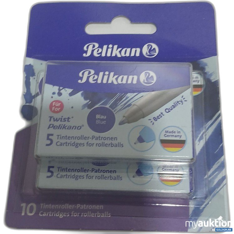 Artikel Nr. 887146 Artikel Nr. 887146: Pelikan Twist Pelikano 2x5 Tintenroller-Patronen