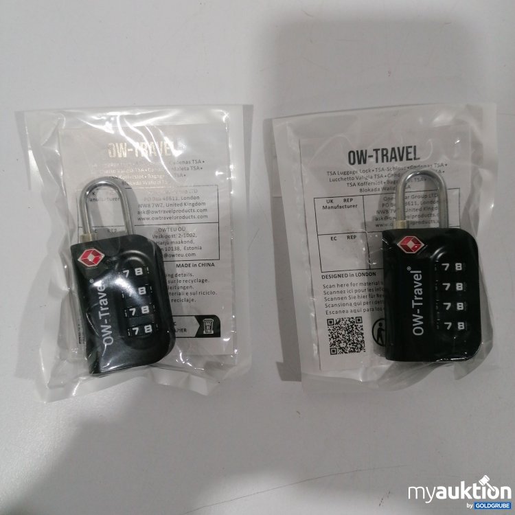 Artikel Nr. 898146: OW Travel Padlock 2Stk
