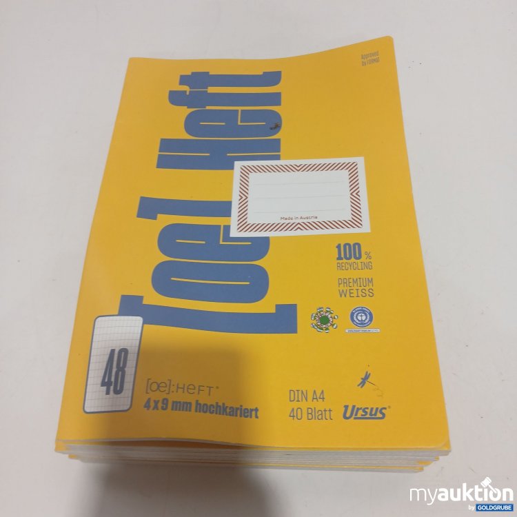 Artikel Nr. 911146 Artikel Nr. 911146: Oe Heft A4 40Blatt 11 Stück