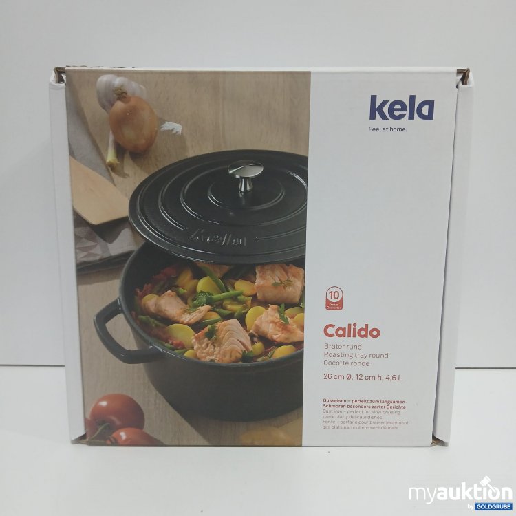 Artikel Nr. 361147 Artikel Nr. 361147: Kela Calido Bräter Rund 26cm/ 12cm H/ 4,6l