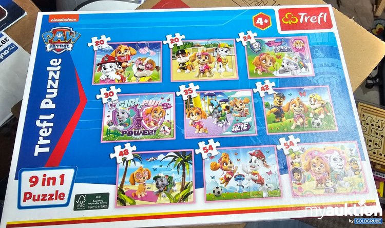 Artikel Nr. 397147: Paw Patrik Puzzleset 9in1