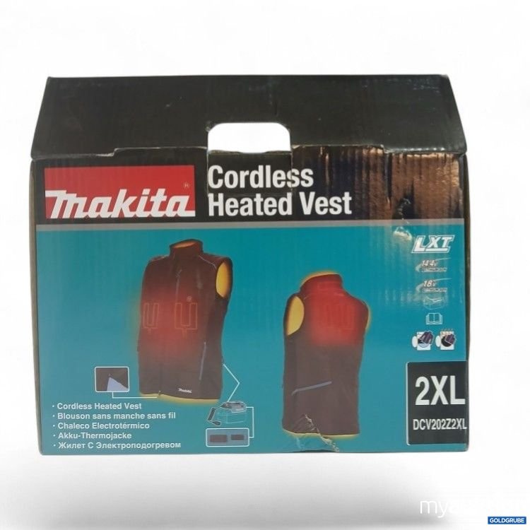 Artikel Nr. 399147 Artikel Nr. 399147: Makita Akku Heiz Gilet 2XL DCV202Z2XL
