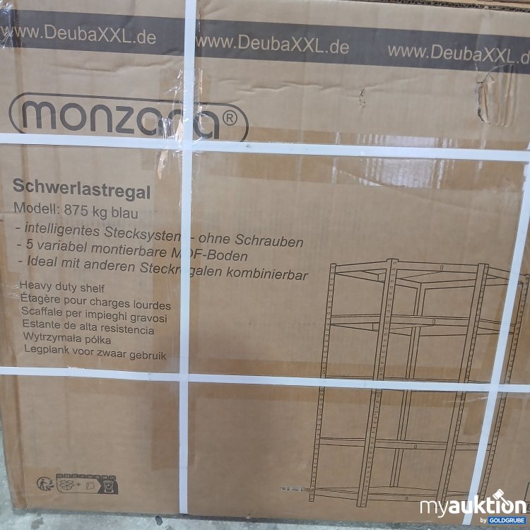 Artikel Nr. 433147: DeubaXXL Monzana Schwerlastregal 875kg Blau 109721