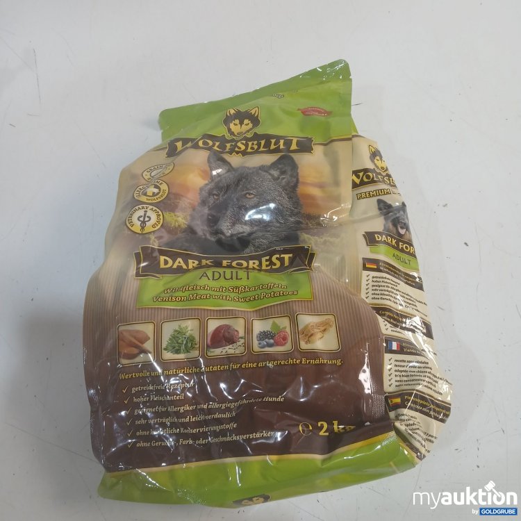 Artikel Nr. 471147: Wolfsblut Dark Forest Adult Wildfleisch mit Süßkartoffeln 2 kg