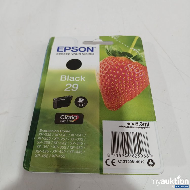 Artikel Nr. 879147: Epson Black 29 Druckerpatrone 5 3ml