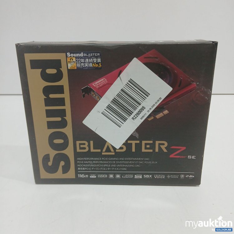 Artikel Nr. 883147: Sound Blaster Z SE Hochleistungs PCI-E Spiele und Unterhaltung Dac