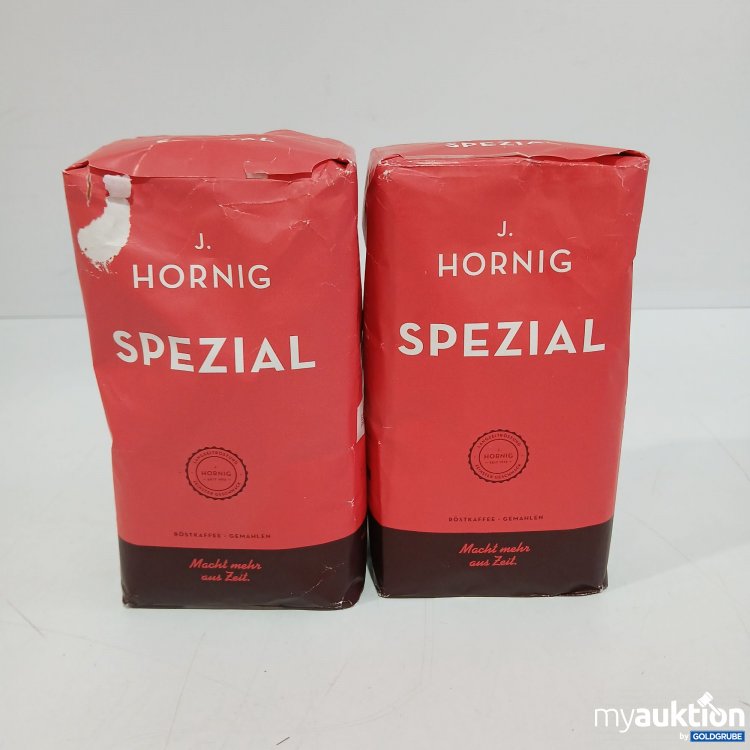 Artikel Nr. 900147: J.Hornig Spezial Kaffe Gemahlen 2x500g 