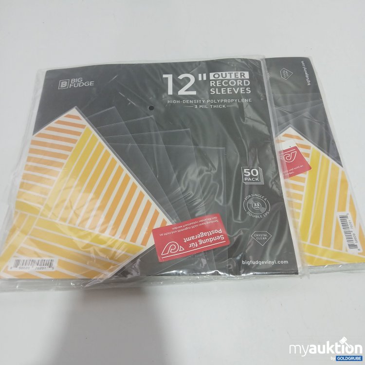Artikel Nr. 911147 Artikel Nr. 911147: Big Fudge 12" Outer Record Sleeves 2x 50Pack