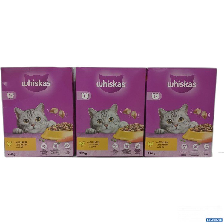 Artikel Nr. 980147: Whiskas Katzenfutter mit Huhn 3×950g