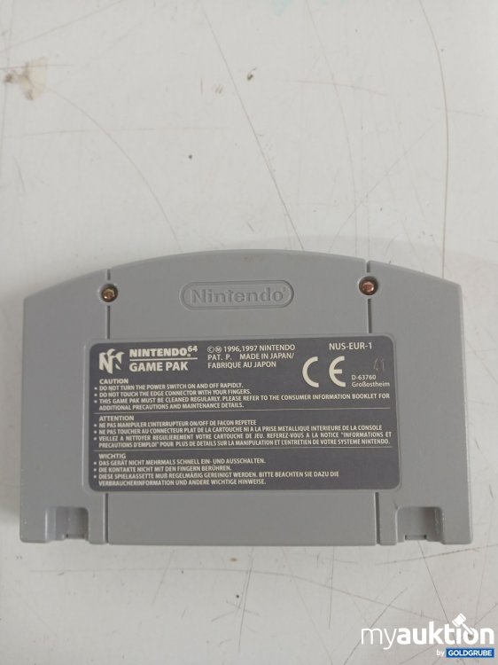 Artikel Nr. 995147 Artikel Nr. 995147: NINTENDO 64 Spiel
