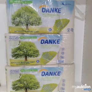 Auktion Danke Öko-Toilettenpapier 3er Pack x 8 Stück 